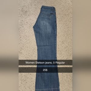 Stetson Women's Dark Blue Straight Leg Jeans